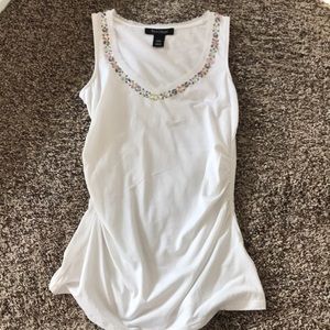 Sleeveless White House Black Market Top